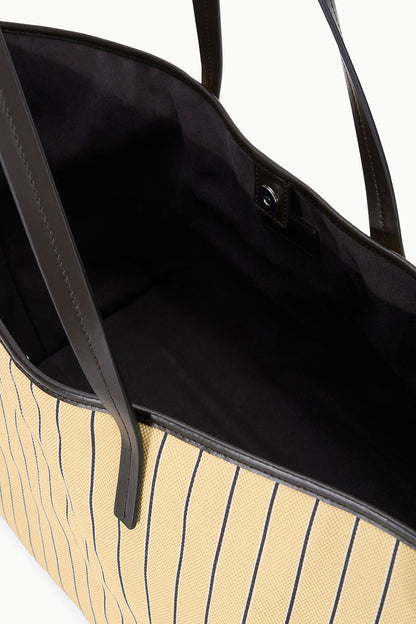 Christos Large Tote Monday Stripe | STAUD Everyday