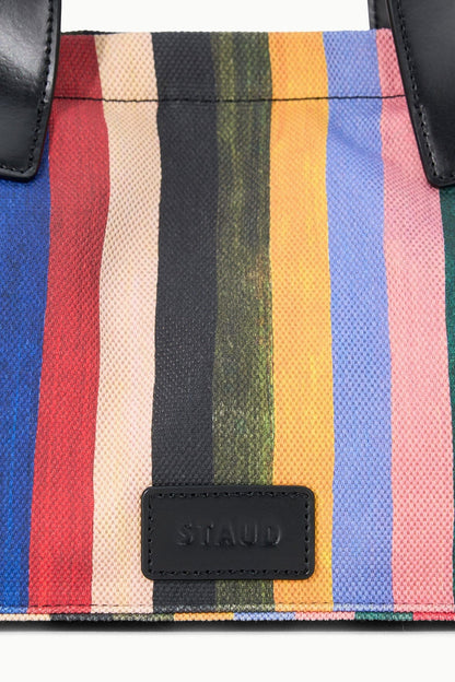 Port Tote Artist Stripe | STAUD Latest