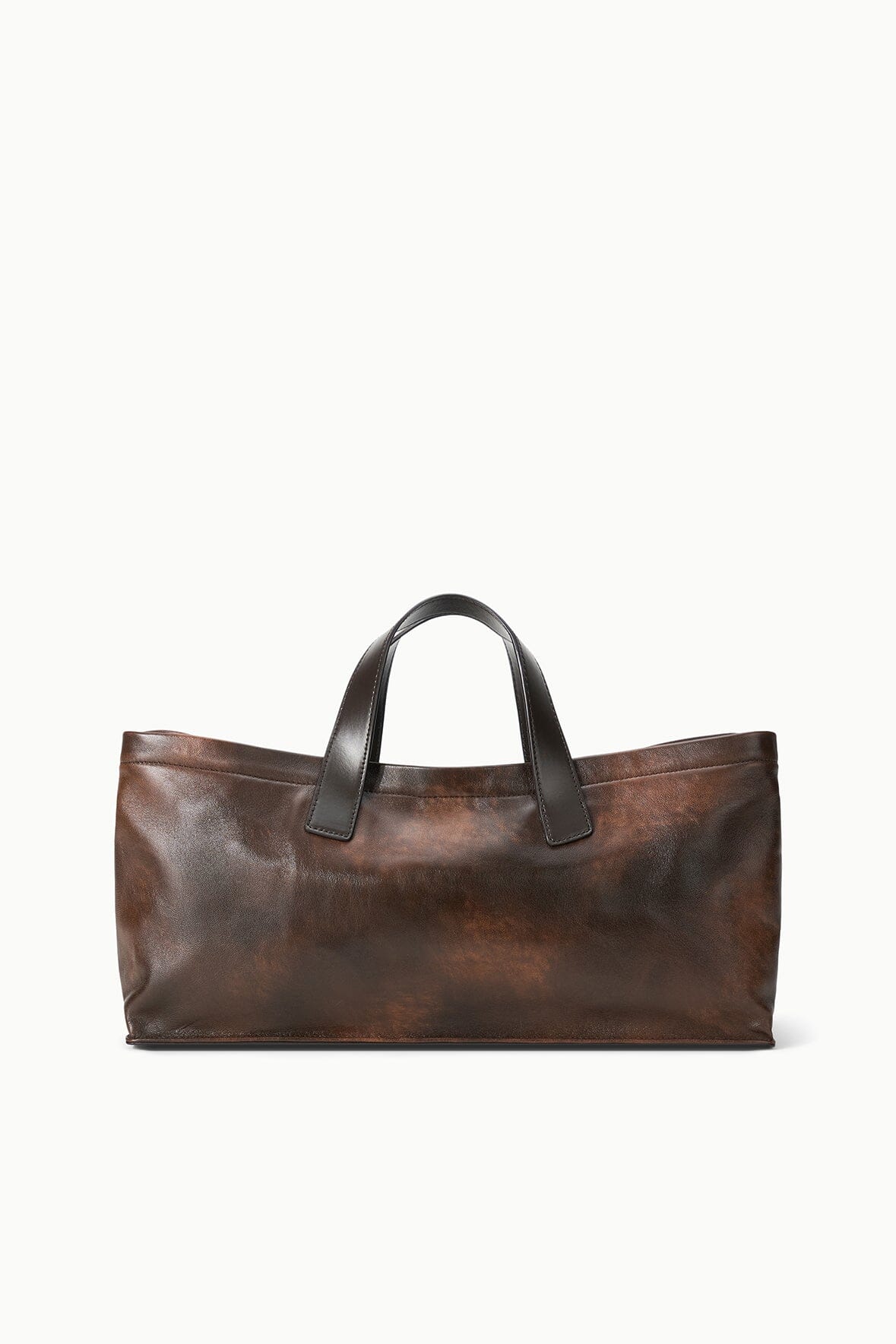 Port Tote Espresso Distressed | STAUD Popular