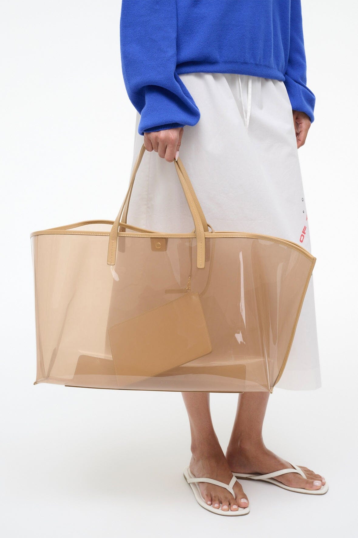 Christos Large Tote Camel | STAUD Sale