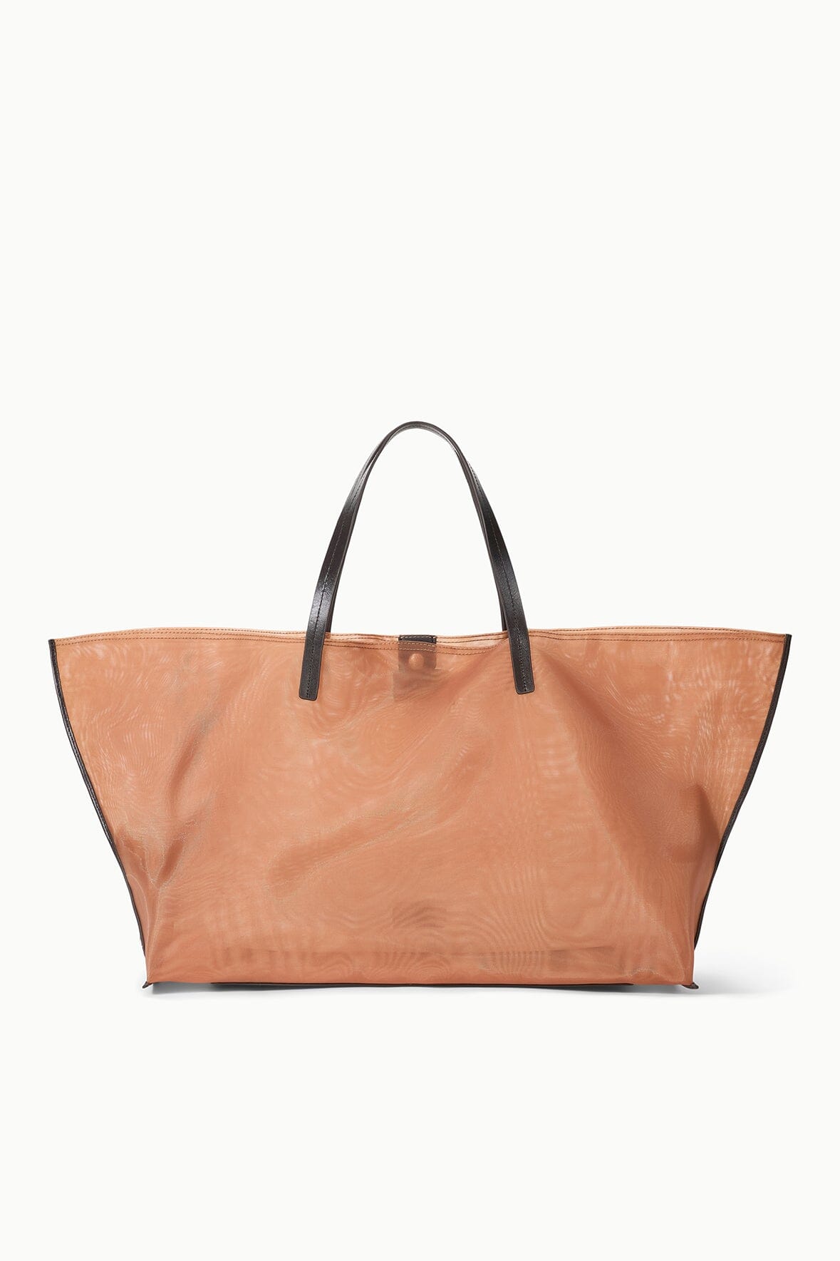 Christos Large Mesh Tote Camel | STAUD Signature
