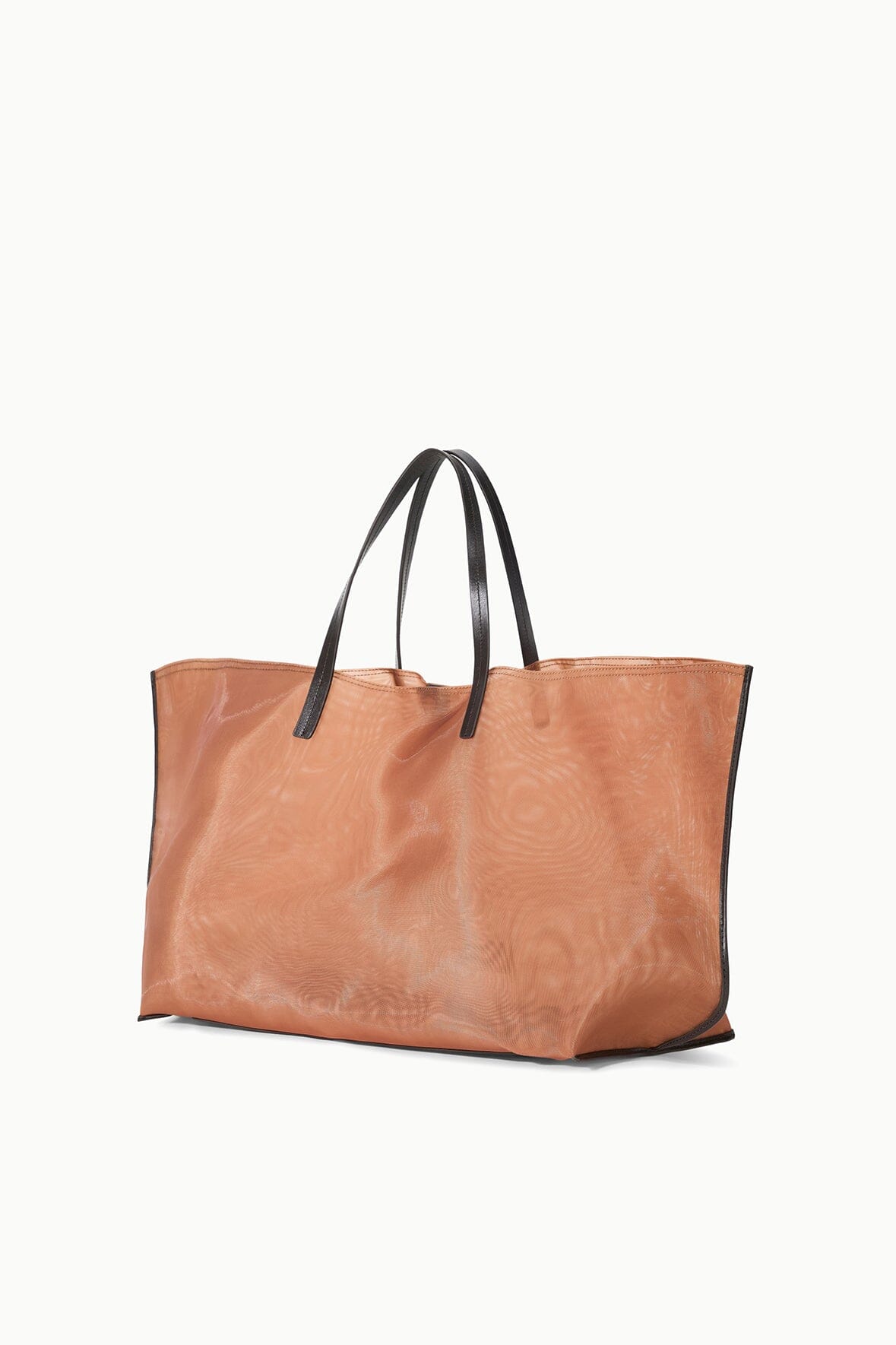 Christos Large Mesh Tote Camel | STAUD Signature