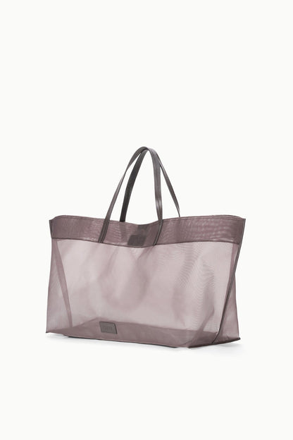 Christos Large Mesh Tote Espresso | STAUD Recommended