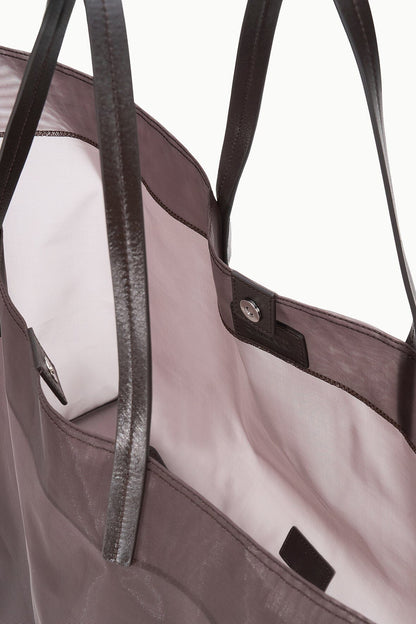 Christos Large Mesh Tote Espresso | STAUD Recommended