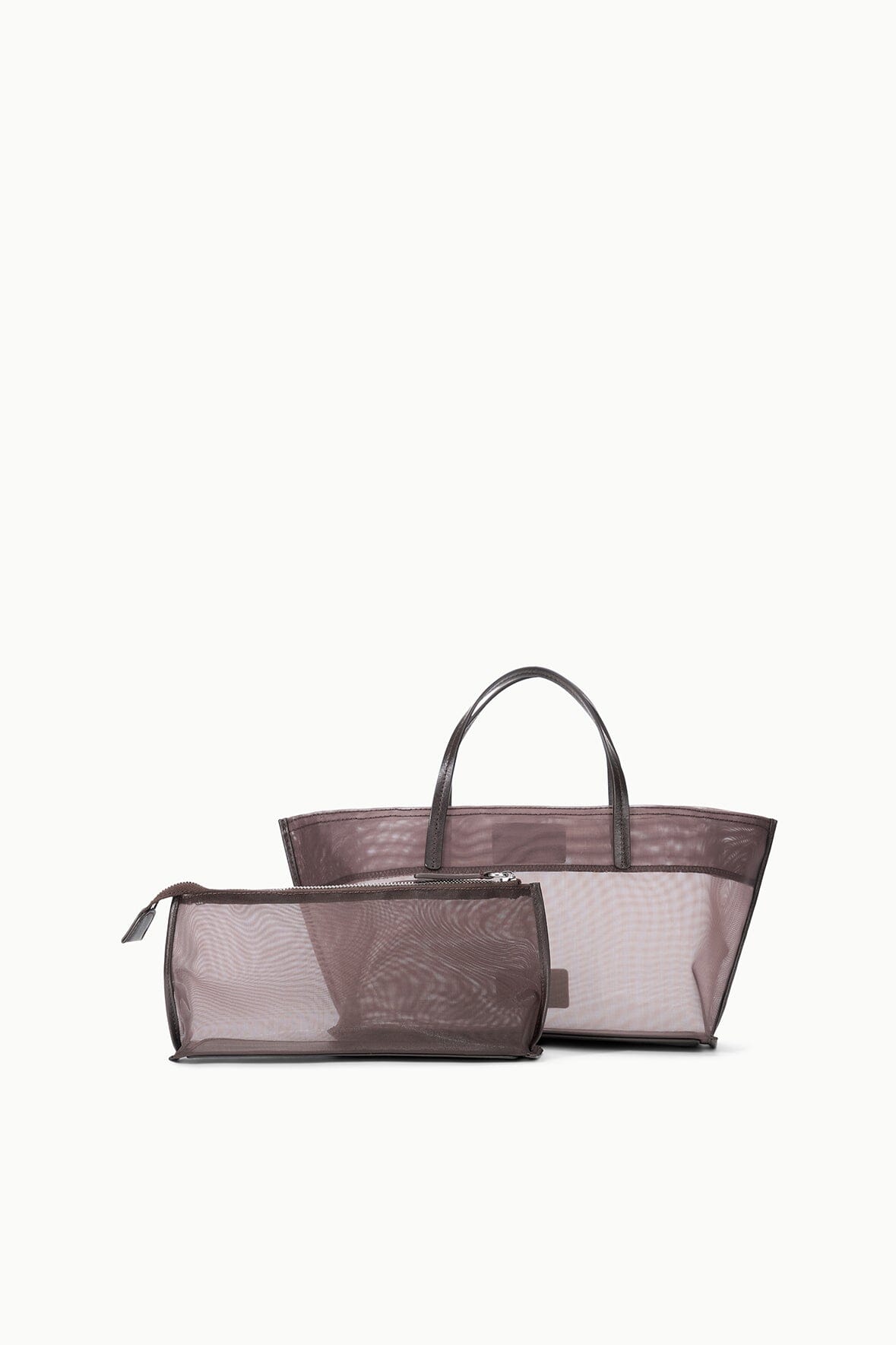 Christos Mini Mesh Tote Espresso | STAUD Great Value