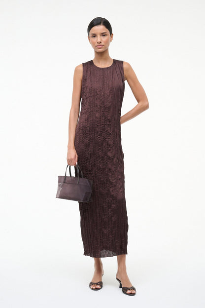 Christos Mini Mesh Tote Espresso | STAUD Great Value