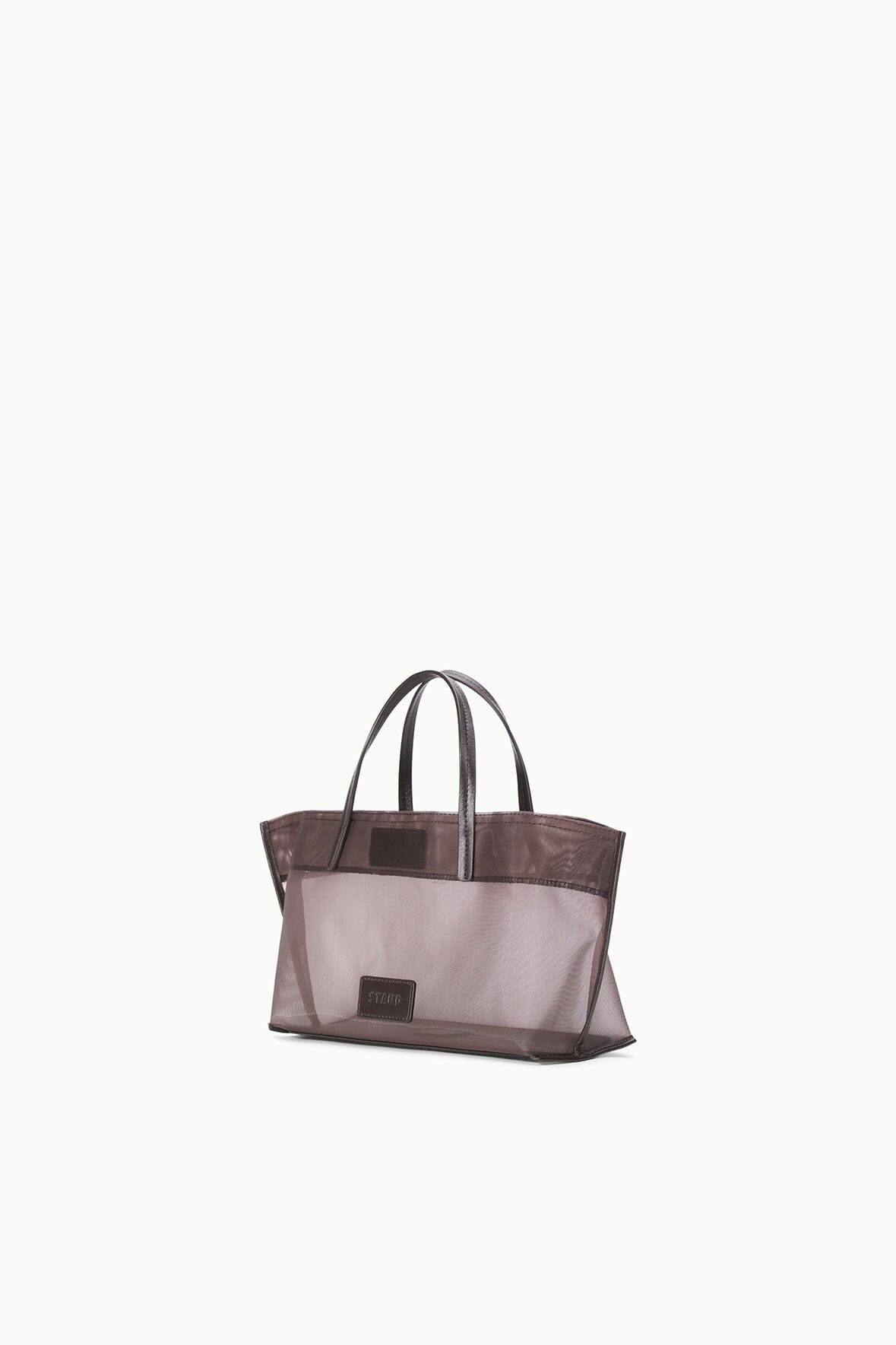 Christos Mini Mesh Tote Espresso | STAUD Great Value