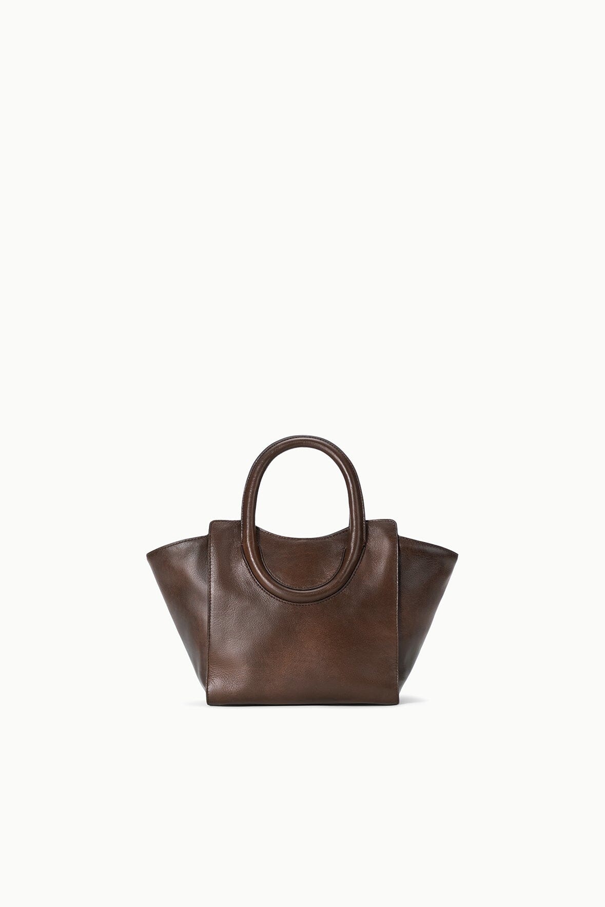 Maude Mini Tote Espresso Distressed | STAUD Customer Favorite
