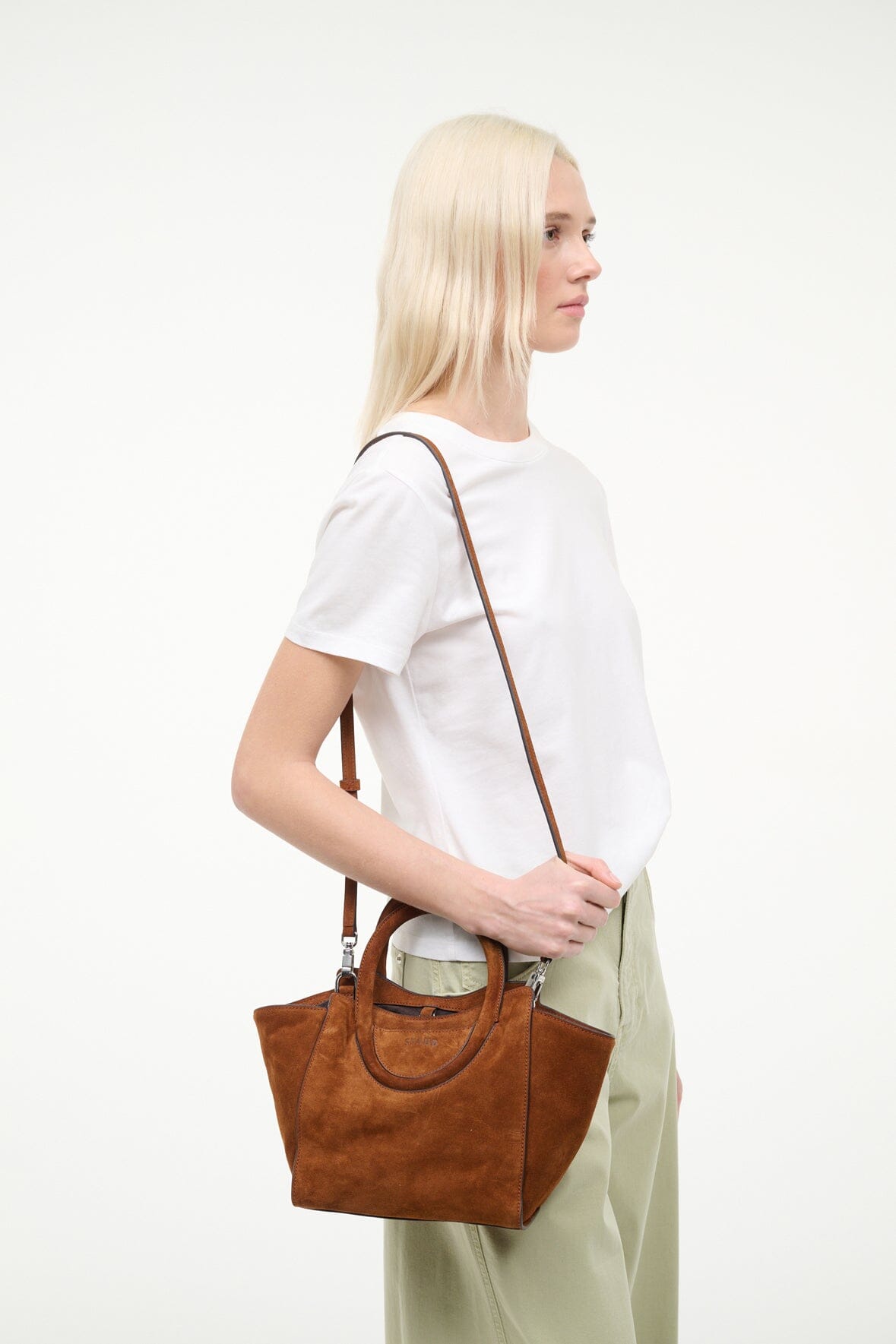 Maude Mini Tote Tabac | STAUD Special Offer
