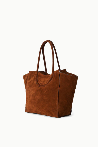Maude Tote Bag Tabac Suede | STAUD Special Offer