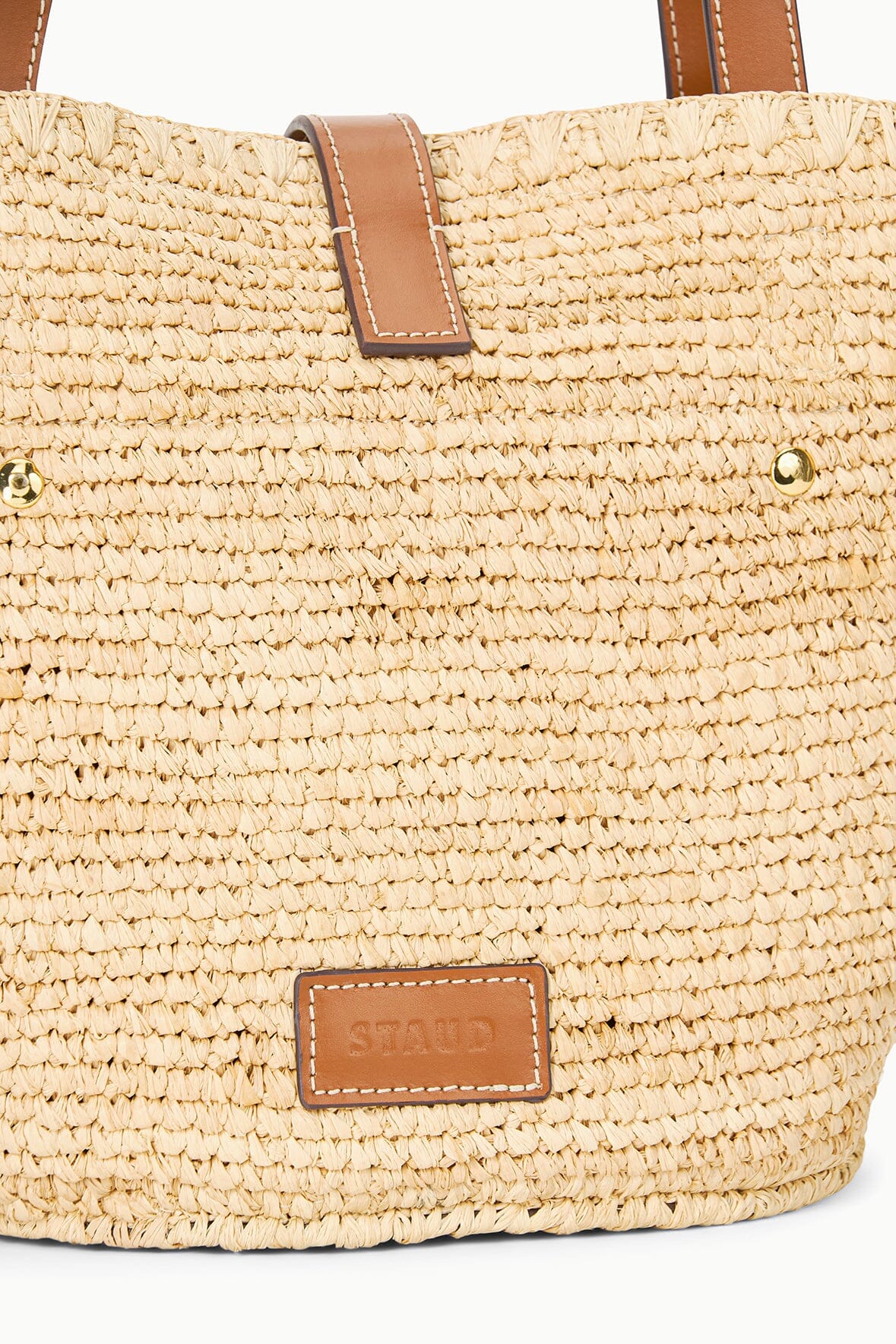 Vista Tote Natural/Tan | STAUD Top Pick