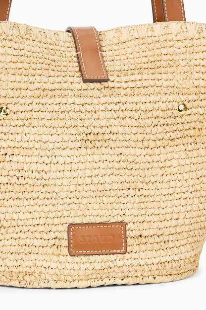 Vista Tote Natural/Tan | STAUD Top Pick