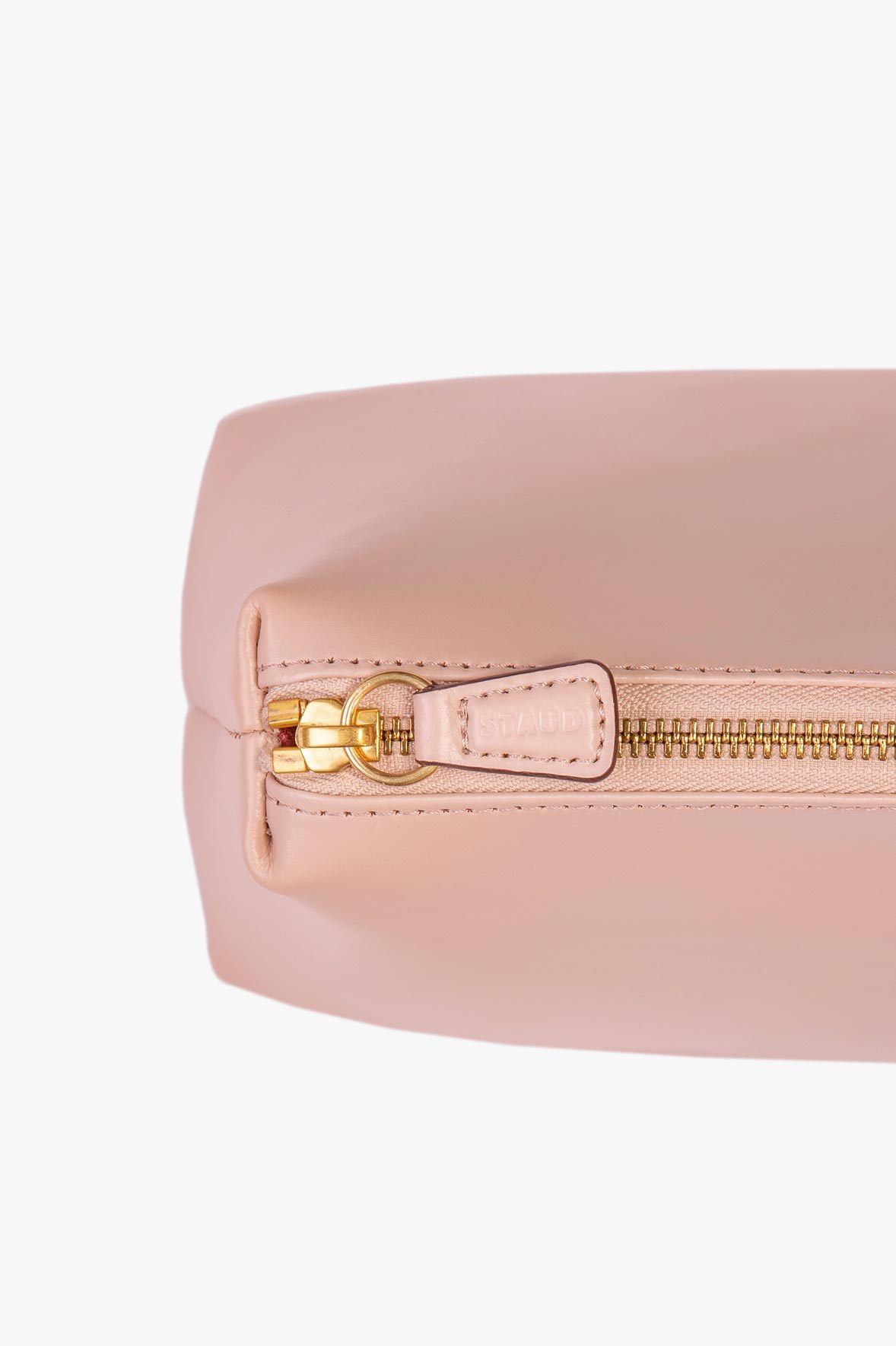Shirley Leather Bag - Blush | STAUD New
