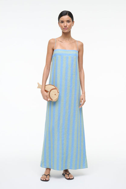 Pesce Raffia Clutch Natural Tan | STAUD Top Pick