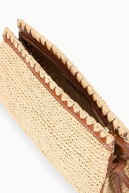 Maude Convertible Clutch Natural Tan | STAUD Essential