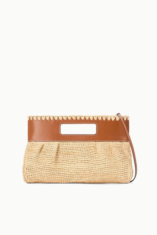Lena Clutch Natural/Tan | STAUD Everyday