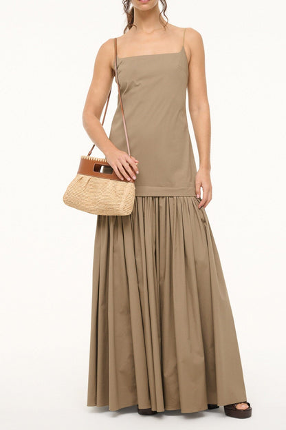 Lena Clutch Natural/Tan | STAUD Everyday