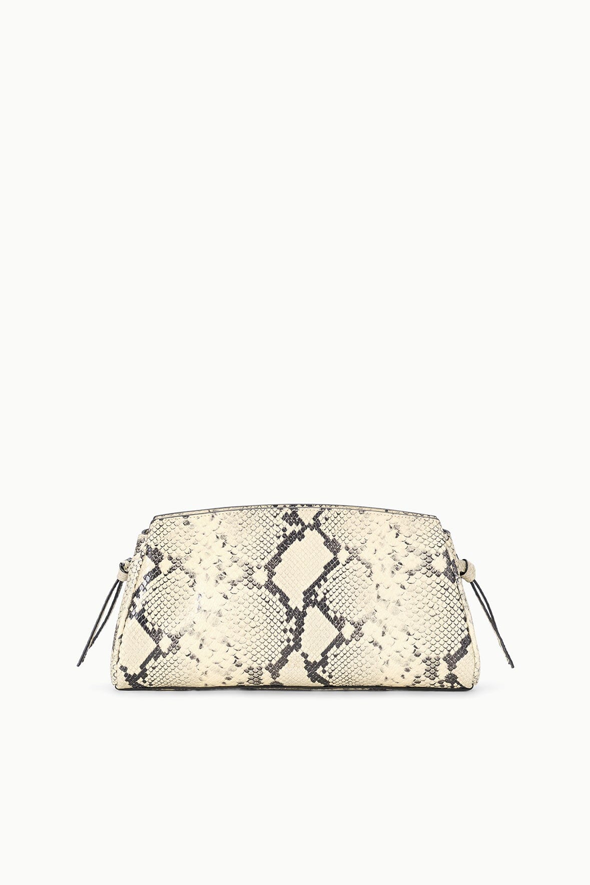 Maude Convertible Clutch White Snake | STAUD Classic