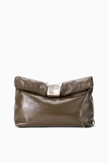 Cuff Clutch Truffle | STAUD Value