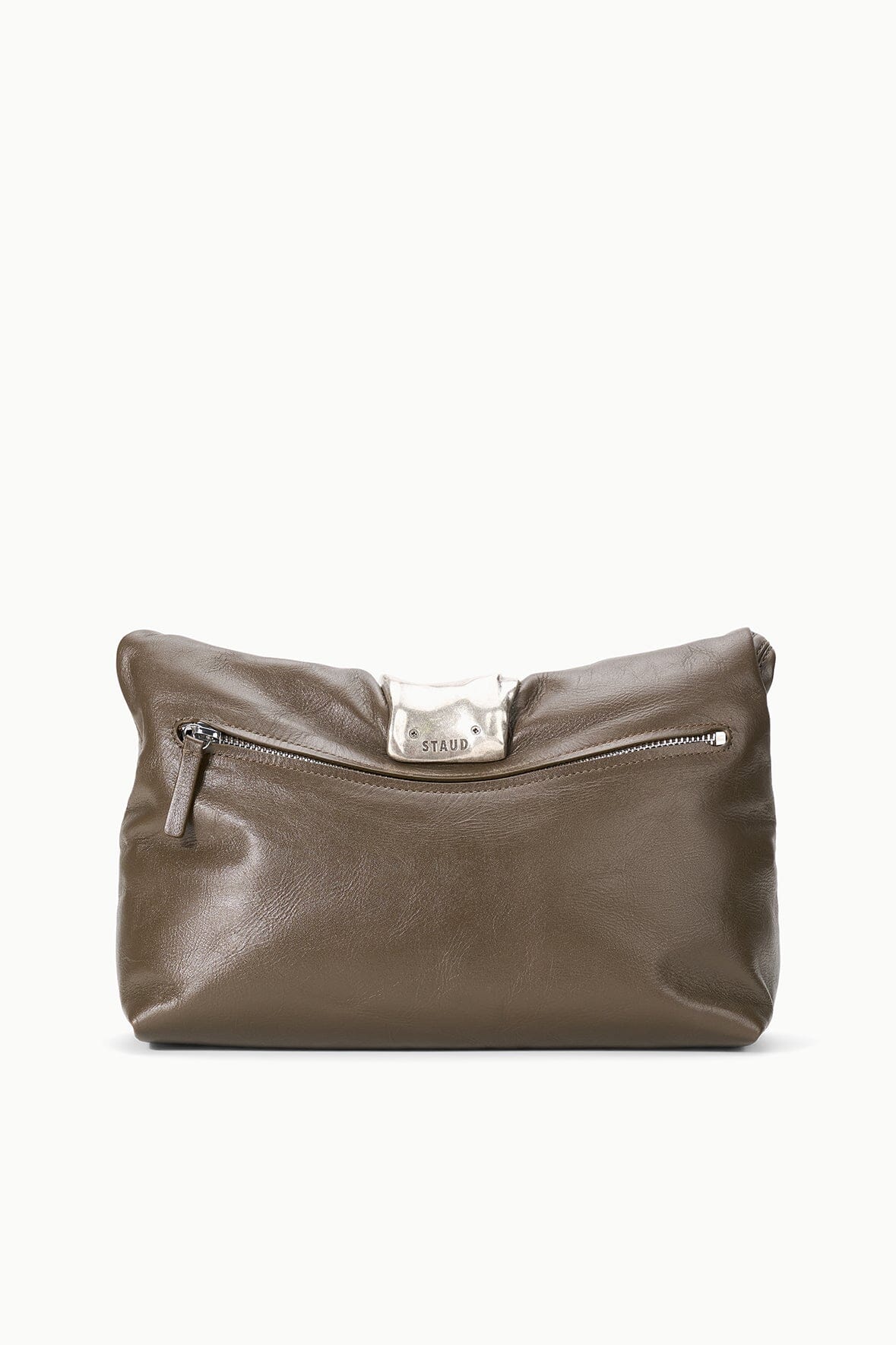 Cuff Clutch Truffle | STAUD Value