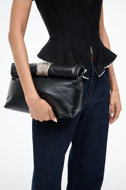 Cuff Clutch Black | STAUD Sale