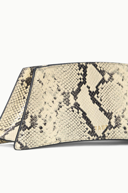 Coco Shoulder Bag White Snake | STAUD Best Seller