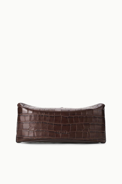 Eve Clutch Espresso Croco | STAUD Value