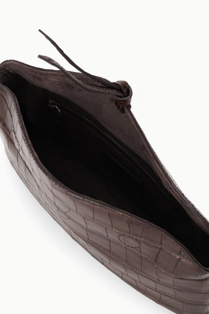 Eve Clutch Espresso Croco | STAUD Value