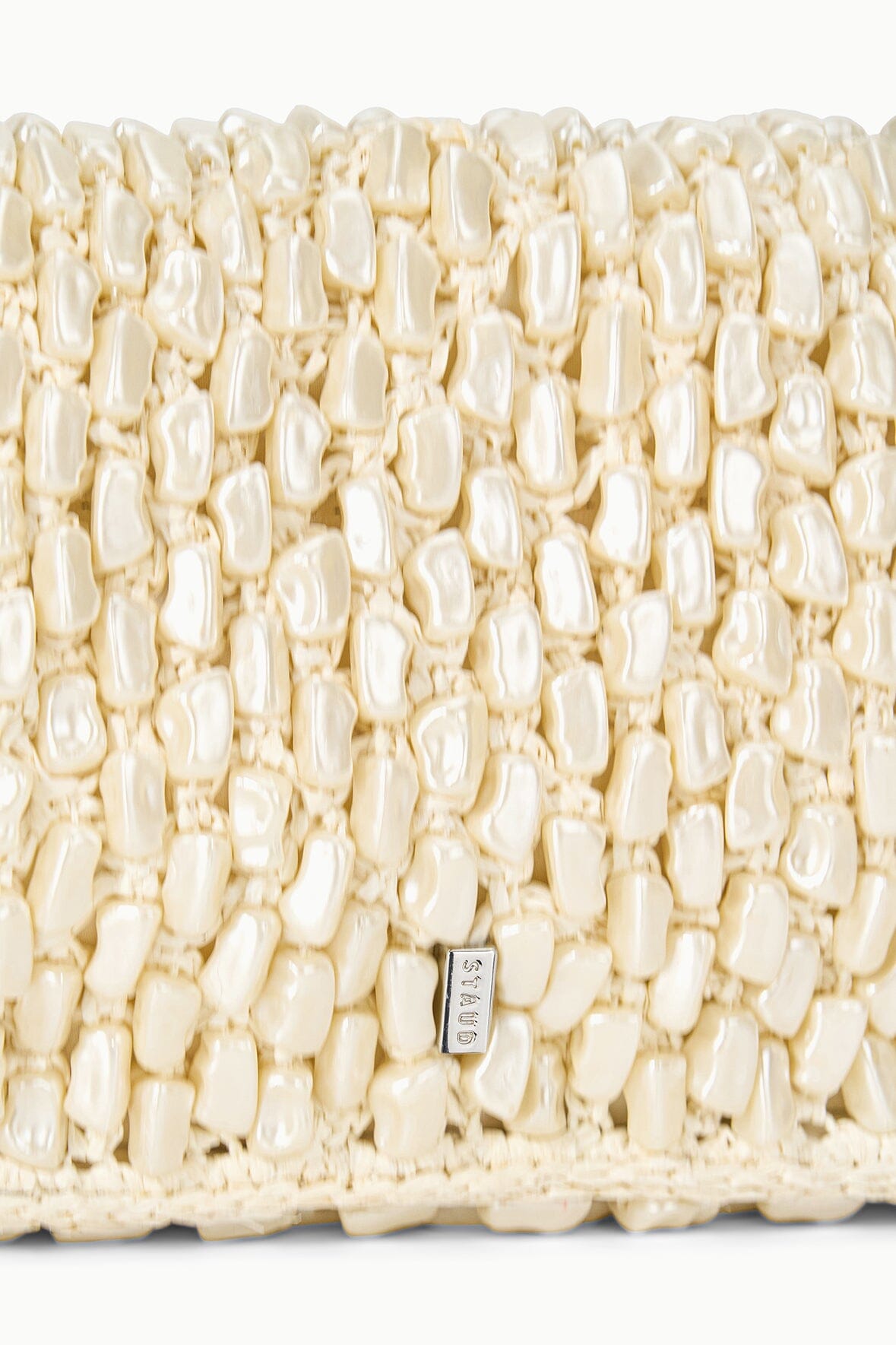 Timmy Convertible Shoulder Bag Cream | STAUD Essential