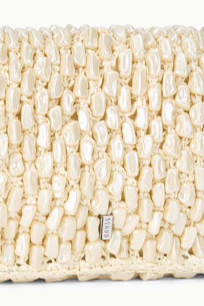 Timmy Convertible Shoulder Bag Cream | STAUD Essential