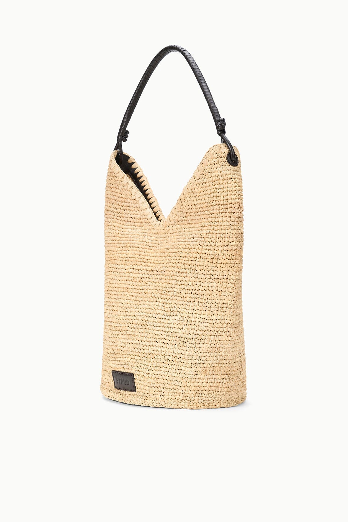 Lani Large Raffia Bucket Bag Natural | STAUD Best Price