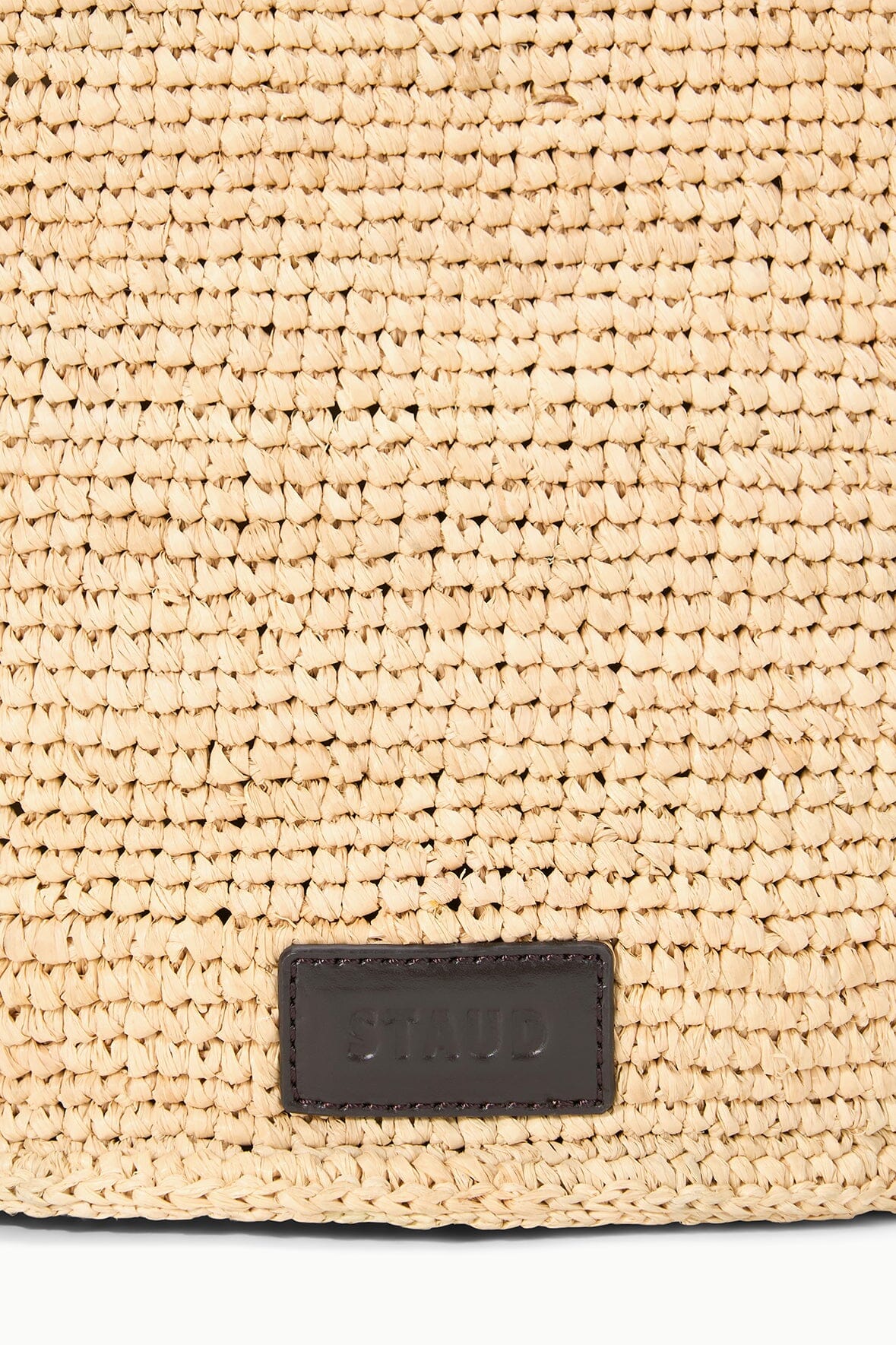 Lani Large Raffia Bucket Bag Natural | STAUD Best Price