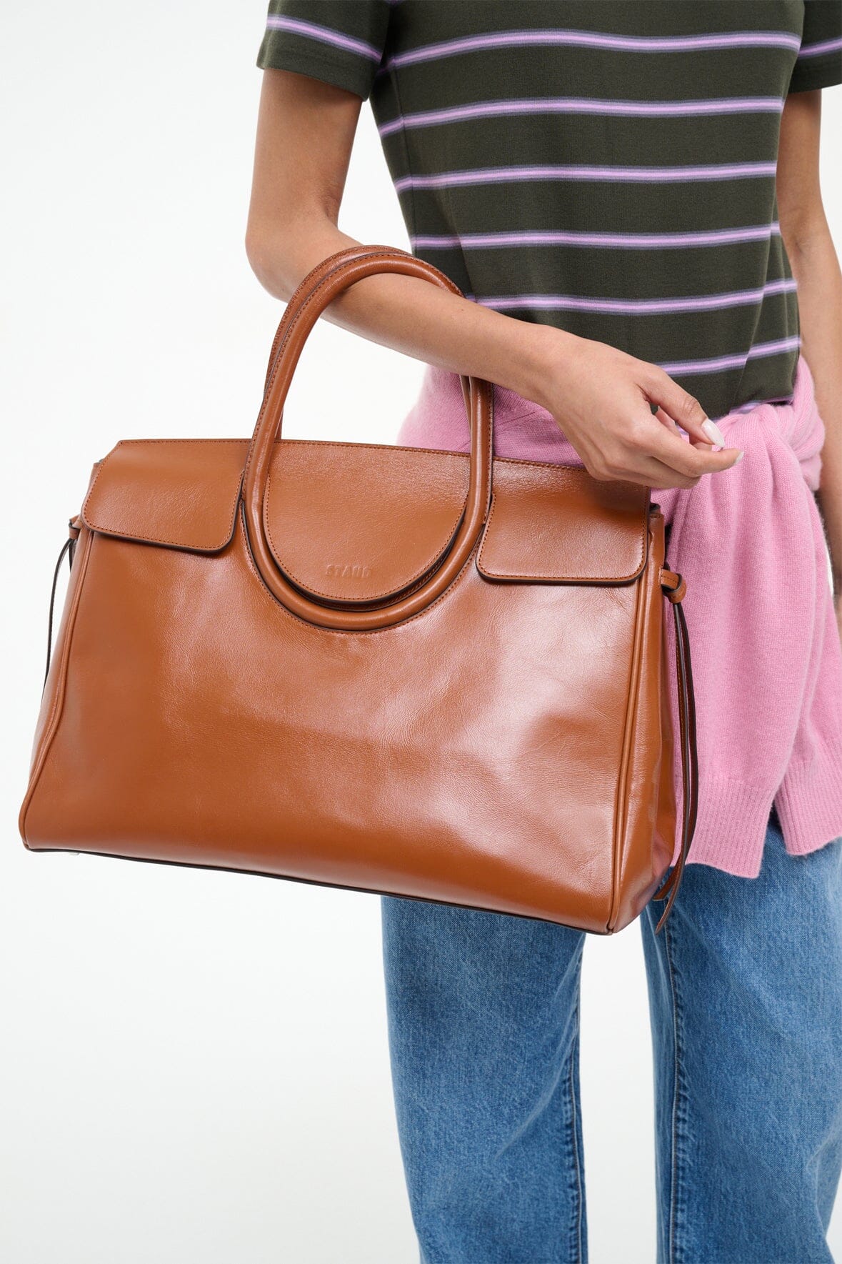 Maude Carryall Tabac | STAUD Exclusive