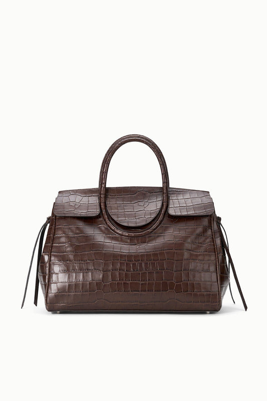 Maude Carryall Espresso Croco | STAUD Popular