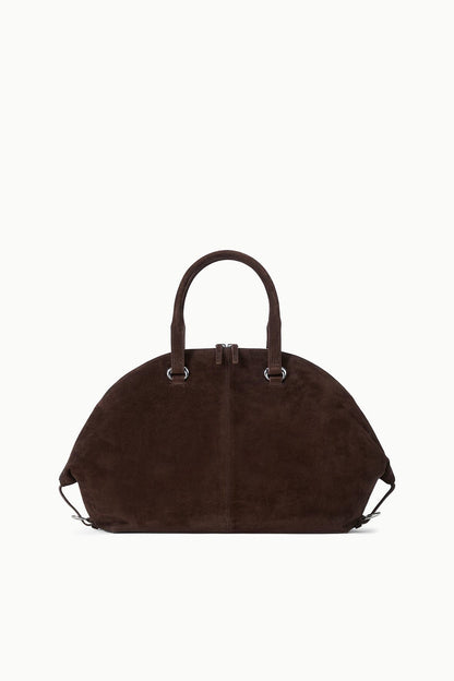 Hester Satchel Espresso Suede | STAUD Best Price