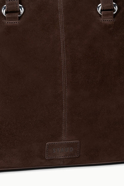 Hester Satchel Espresso Suede | STAUD Best Price