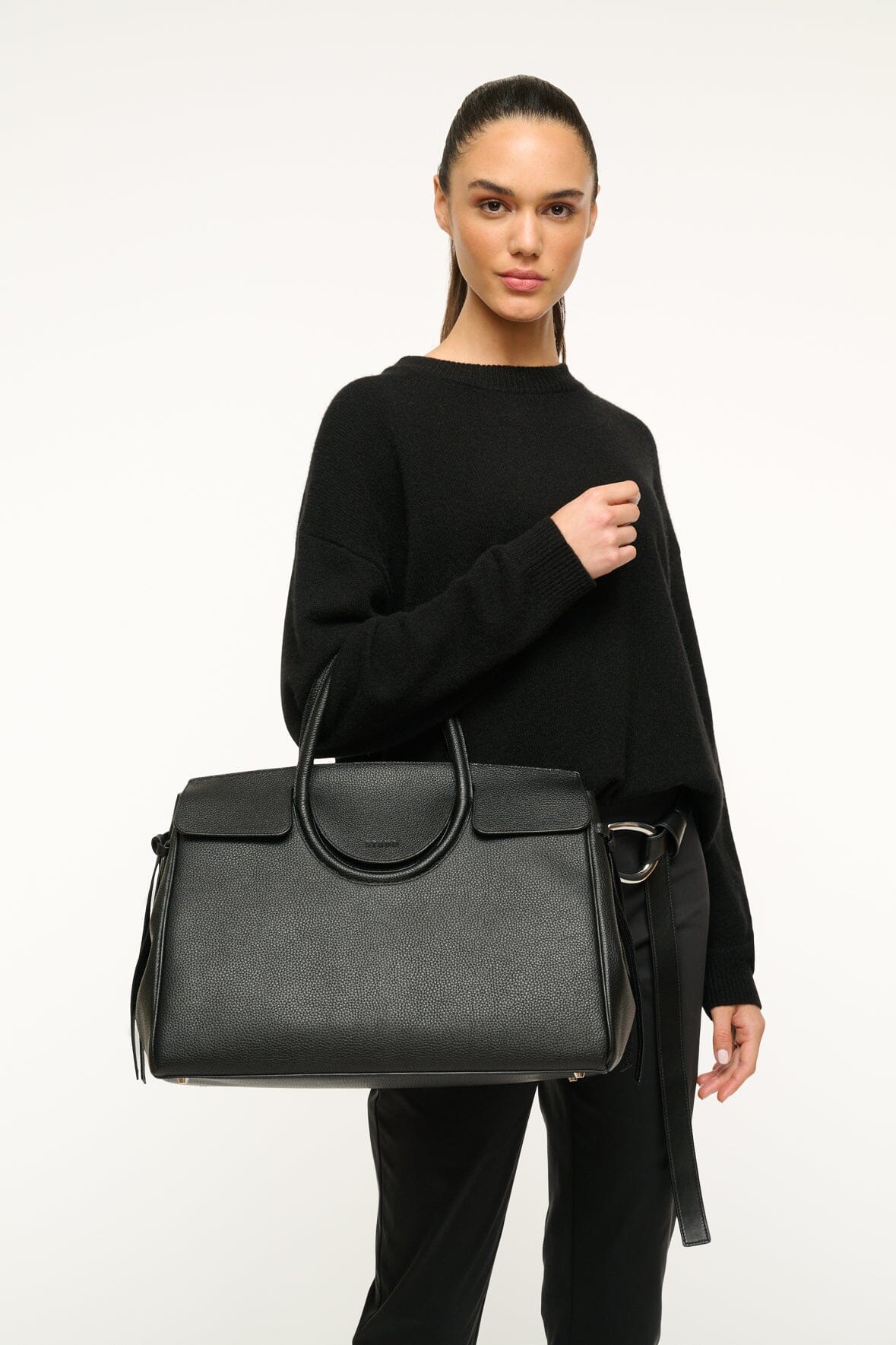 Maude Carryall Black | STAUD Best Seller