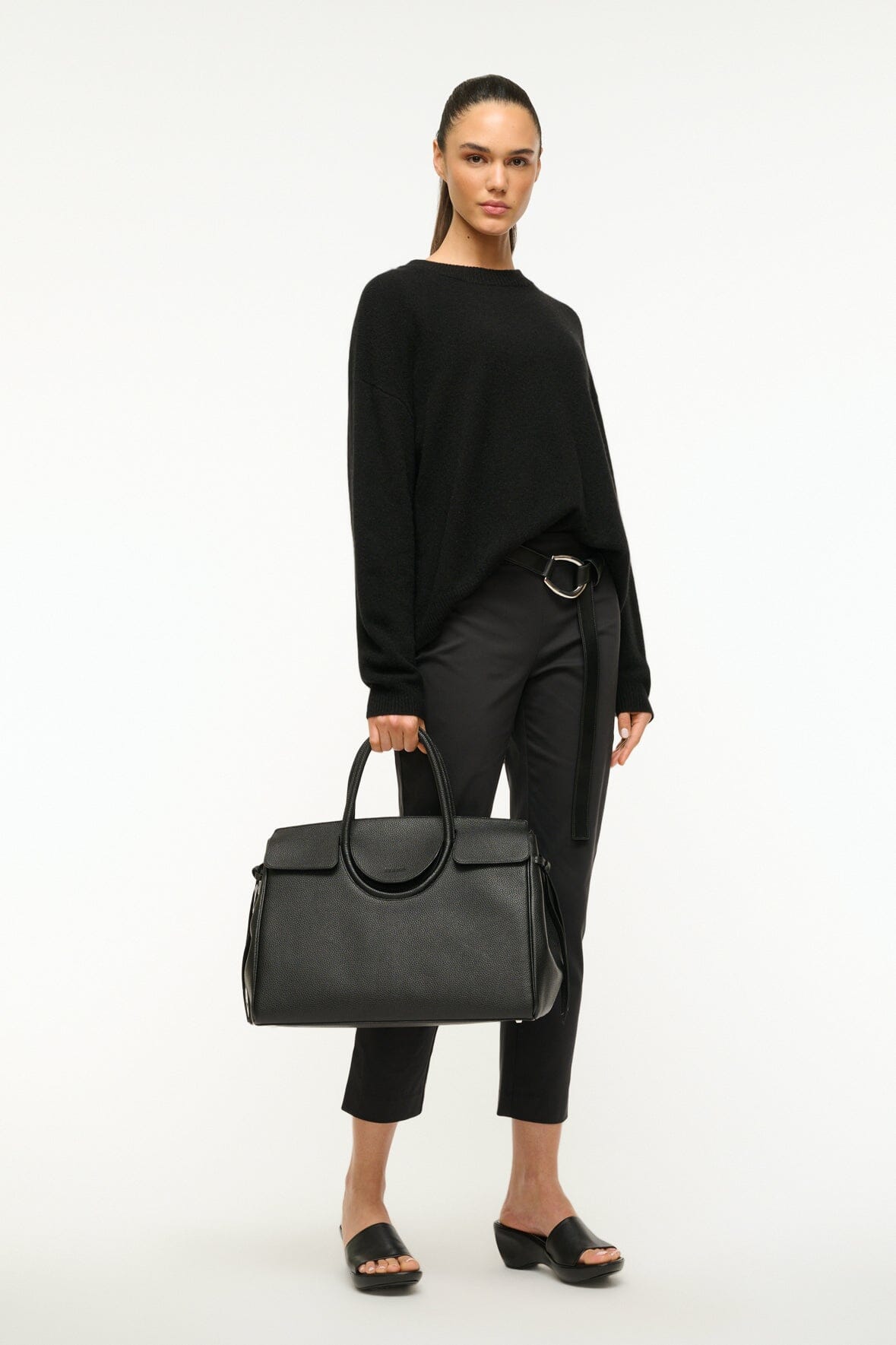 Maude Carryall Black | STAUD Best Seller