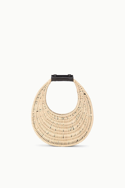 Good Night Moon Wicker Bag Natural | STAUD New
