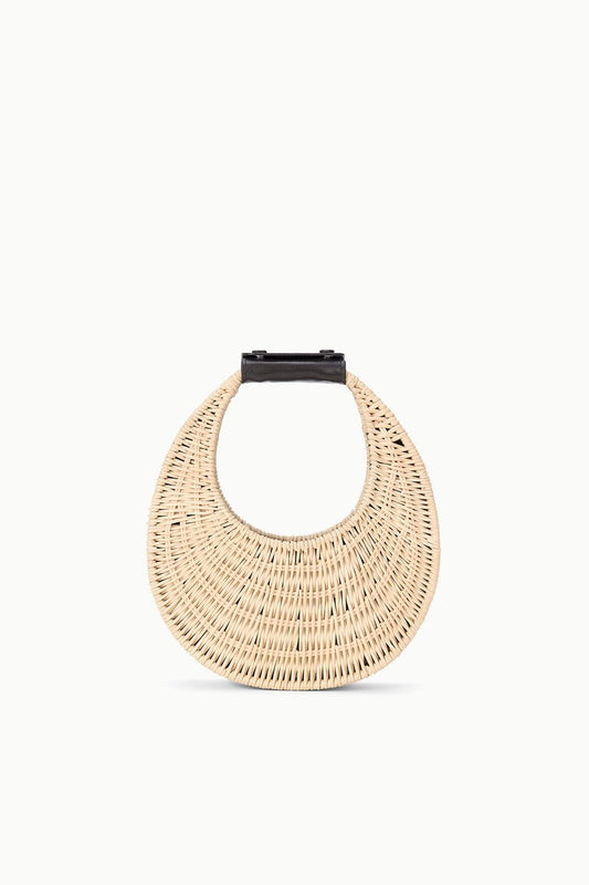 Good Night Moon Wicker Bag Natural | STAUD New