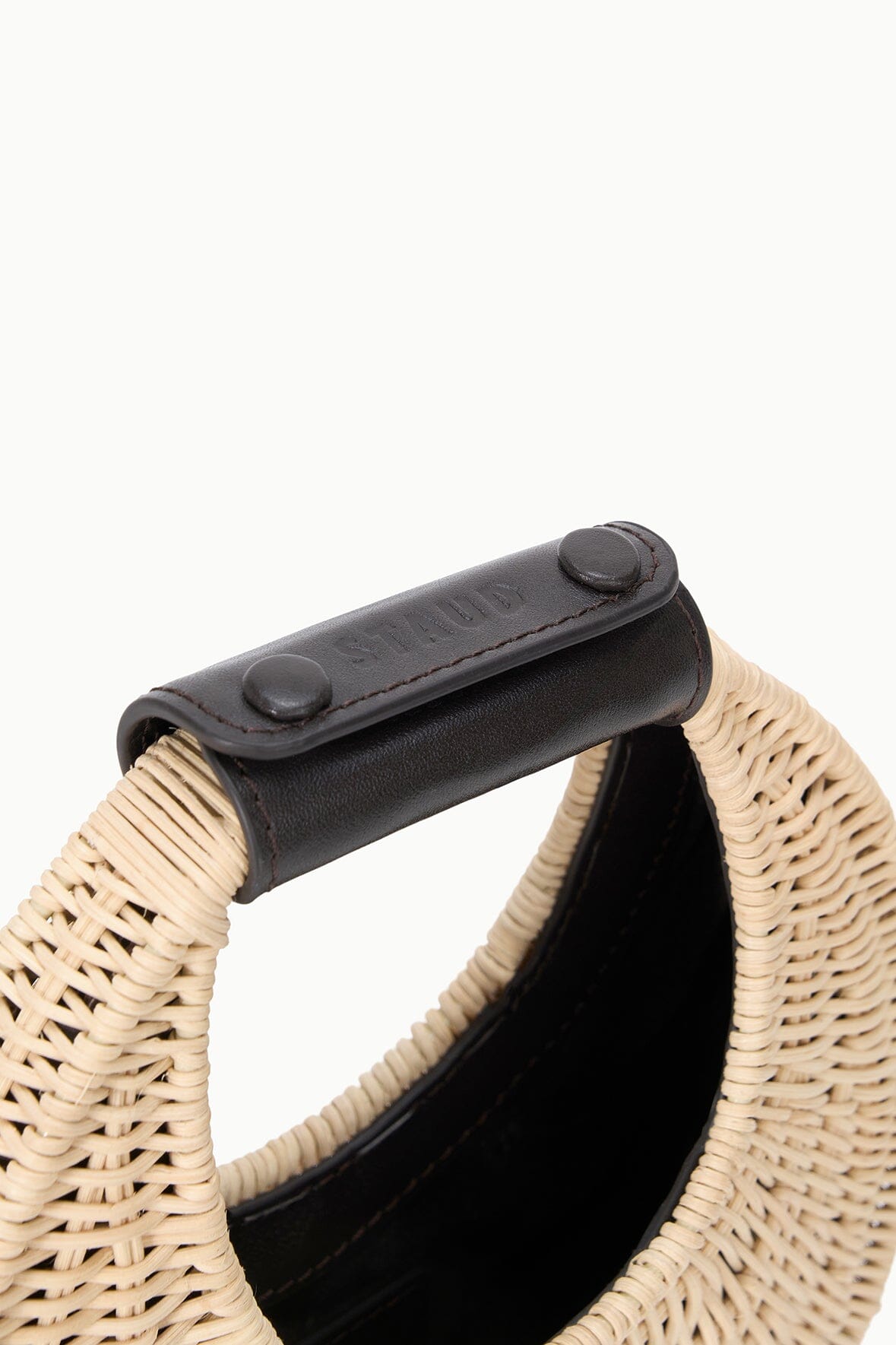 Good Night Moon Wicker Bag Natural | STAUD New
