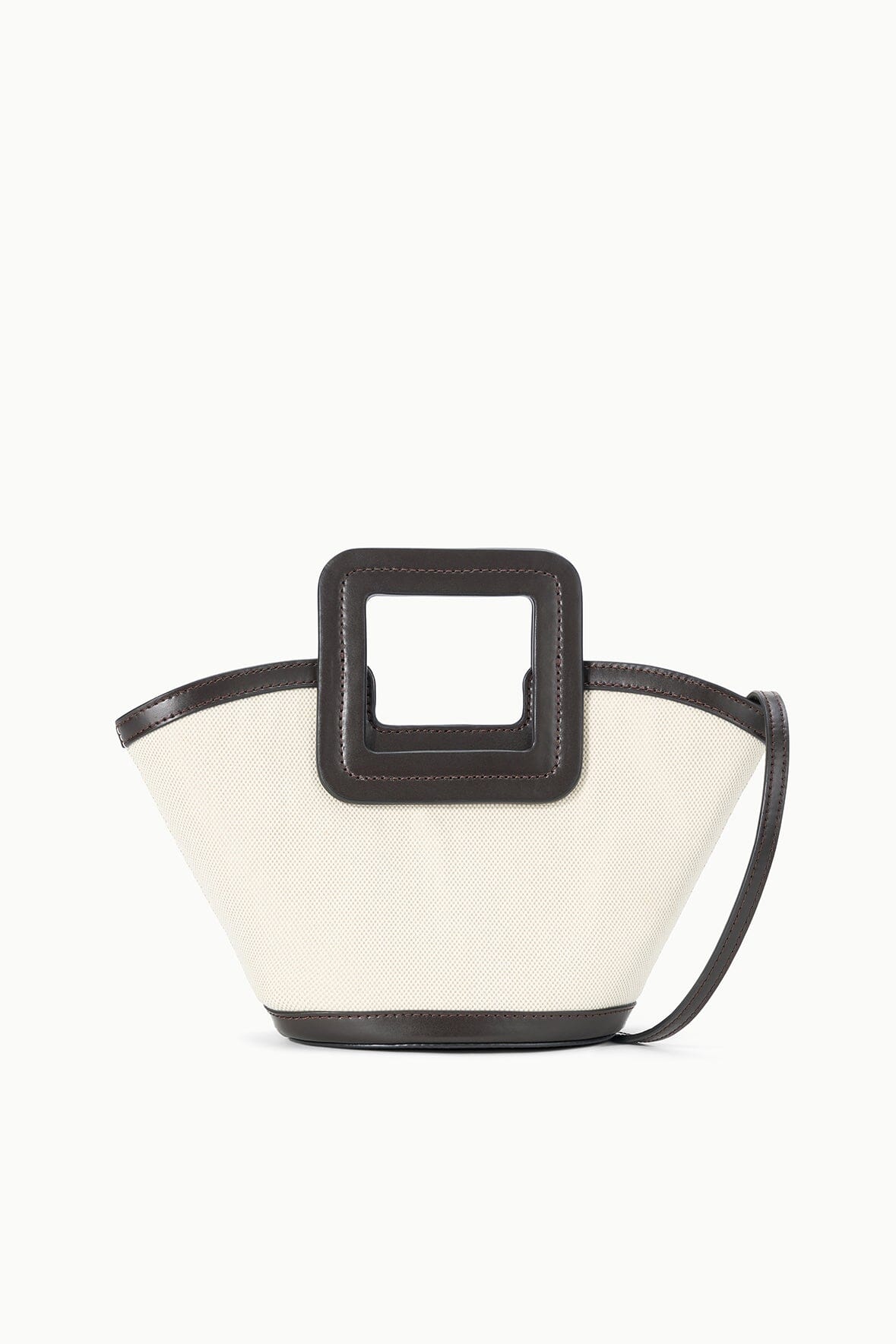 Shirley Mini Bucket Natural Espresso | STAUD Hot Sale