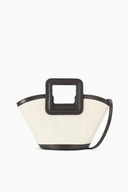 Shirley Mini Bucket Natural Espresso | STAUD Hot Sale