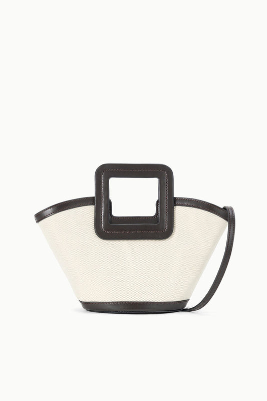 Shirley Mini Bucket Natural Espresso | STAUD Hot Sale