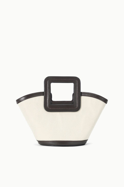 Shirley Mini Bucket Natural Espresso | STAUD Hot Sale