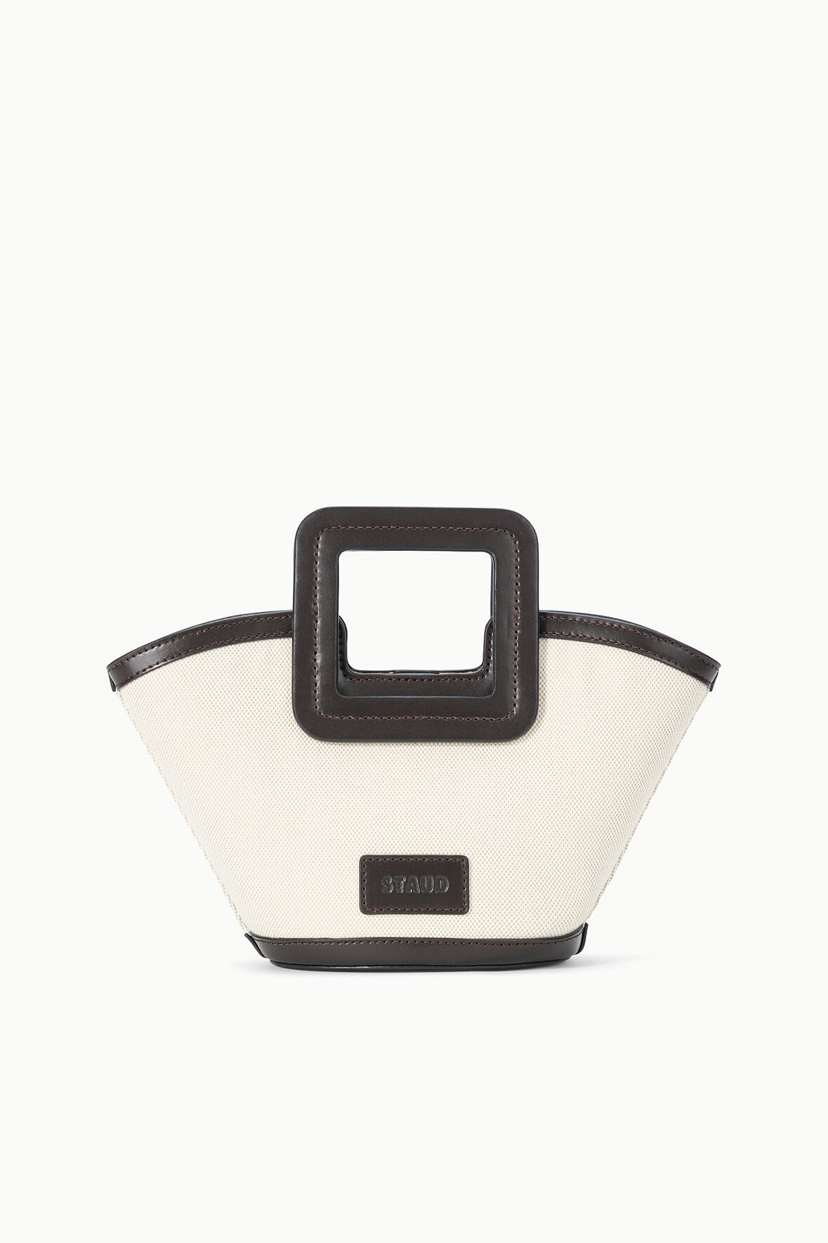 Shirley Mini Bucket Natural Espresso | STAUD Hot Sale