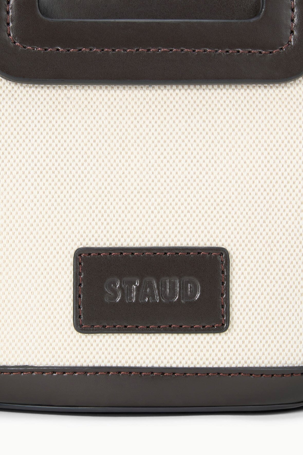 Shirley Mini Bucket Natural Espresso | STAUD Hot Sale