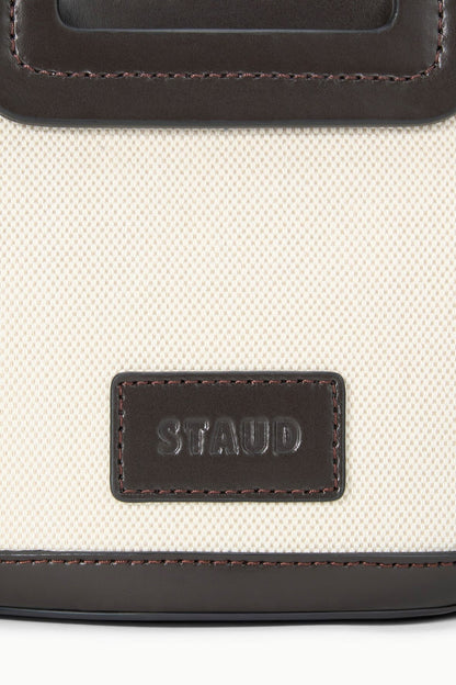 Shirley Mini Bucket Natural Espresso | STAUD Hot Sale