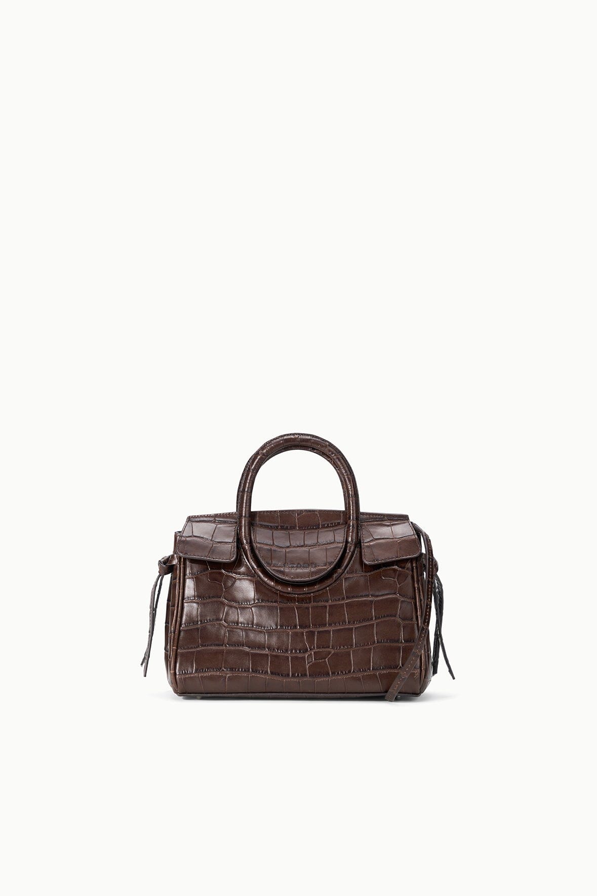 Maude Mini Carryall Espresso Croco | STAUD Hot Sale
