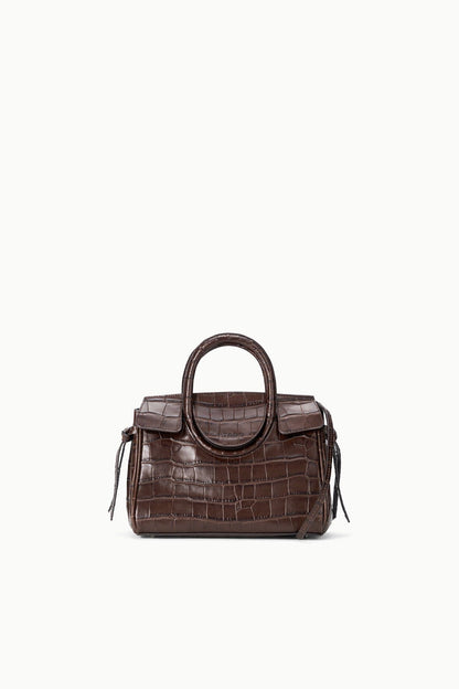 Maude Mini Carryall Espresso Croco | STAUD Hot Sale